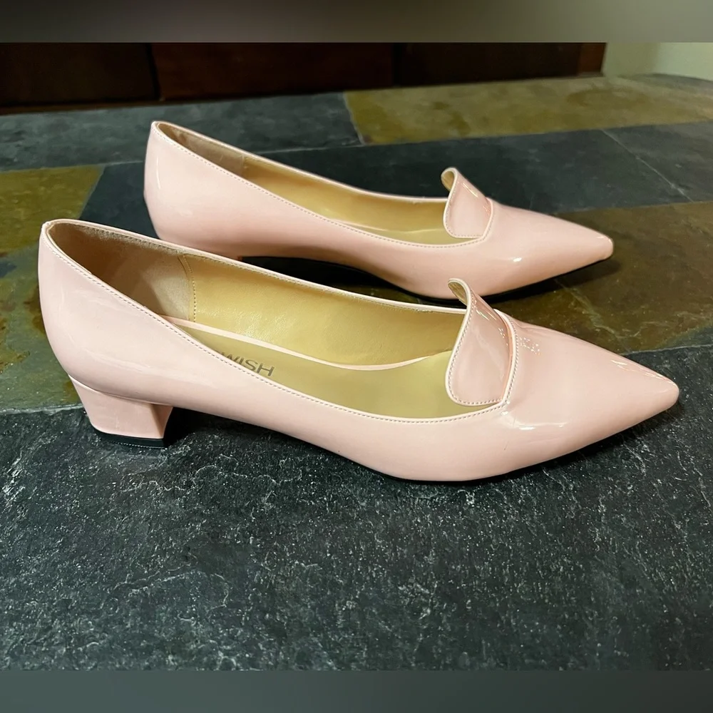 Mod Pink Patent Pumps - Picture 2 of 13